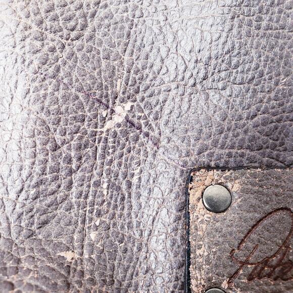 PATRICIA NASH XL Italian Leather Hobo Tote Shoulder Bag Purse Long Straps VGUC - Picture 14 of 16